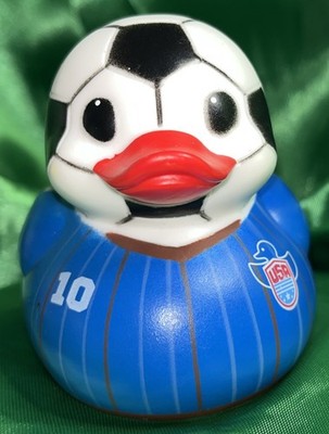   SOCCER FAN DUCK   Rubber Ducks by AniMolds Duck New