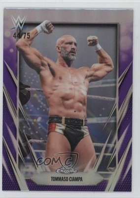 2026 Topps Chrome WWE Purple Refractor 44/75 Tommaso Ciampa #86 1q3x