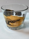 VINTAGE MCM CHARLES RUSSELL COWBOY WESTERN 24K GOLD COCKTAIL  SET — photo 9