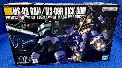 Bandai Gundam HG 1/144 #59 MS-09 Dom / MS-09R Rick-Dom Mobile Suit  US Seller 