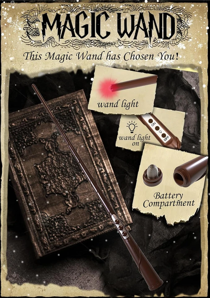 Decoraciones de Navidad, 20 Piezas Velas Flotantes con Varita Velas Colgantes Mágicas,  Foto 3 de 4