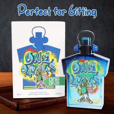 ONE OF US Men's Cologne 3.2 Oz EDT Spray by MCH Beauty