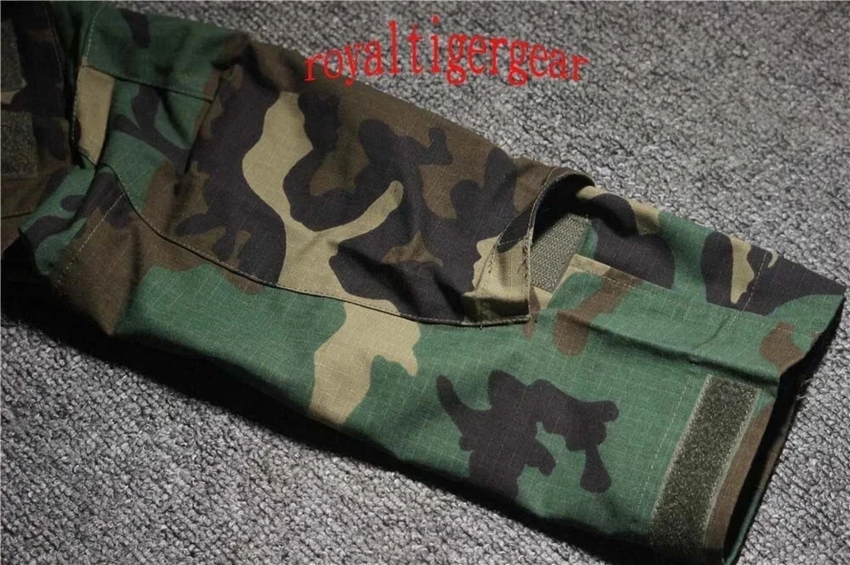 USMC Marines MARSOC M81 Woodland Camo Tactical Combat Top Shirt Uniform GEN3 - Image 2 of 4