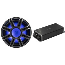 Kicker Marine KPX500.1 Powersports Amp 12" 4 Ohm Premium Marine Free-Air Su...