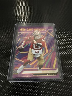 2024 Panini Illusions Football Brock Purdy Game Magicians Magenta /50 #2 49ERS