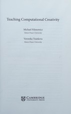 Teaching Computational Creativity, , Very Good condition, Book