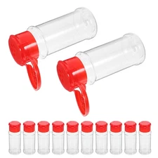  12 Pcs Mini Seasoning Bottle Kitchen Condiment Dispensers Cooking