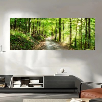 Canvas Painting Forest Scenery Canvas Wall Art Posters & Prints Art Wall Picture