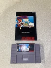 Mario Paint (Super Nintendo Entertainment System, 1992) With Manual - Saves