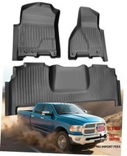 Car Floor Mats for Dodge Ram Mega Cab Only: 2010-2018 4th Ram 2500/3500 | All