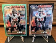 TYKEE SMITH RC Duo 2024 Topps Chrome #278 AQUA Refractor /199 & RC Base BUCS
