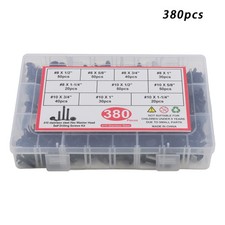 380 sets of #8#10 self-tapping screw kits 410 Stainless Steel Convenient Box