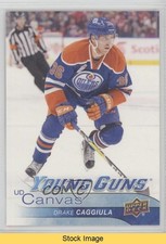 2016-17 Upper Deck UD Canvas Young Guns Drake Caggiula #C219 READ n5s