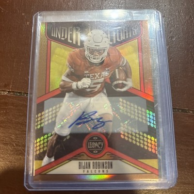 2023 Panini Legacy - Under the Lights Bijan Robinson Bronze Autographs /50 RC