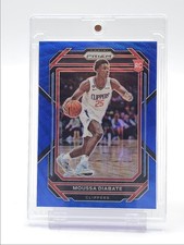 MOUSSA DIABATE 2022-23 PANINI PRIZM ROOKIE BLUE WAVE CLIPPERS RC Q2846