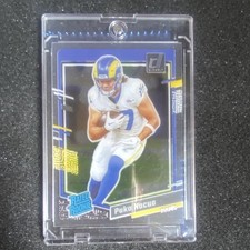 Panini 2023 Clearly Donruss Rated Rookie #96 Puka Nacua Los Angeles Rams NFL