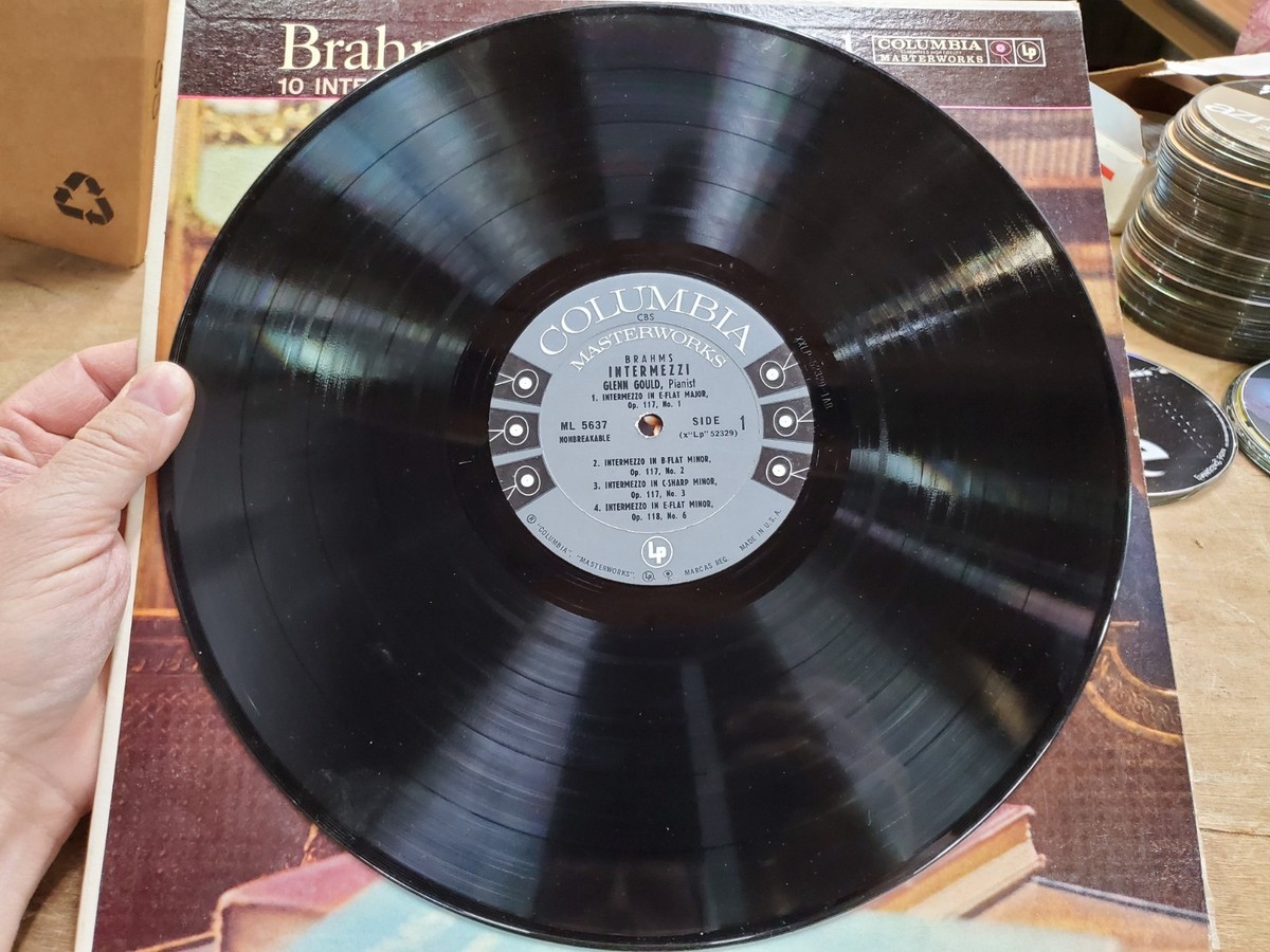 Glenn Gould BRAHMS 10 Intermezzi for Piano 1961 Columbia 6 Eye ML