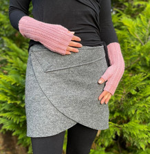 Wickelrock Walkstoff Walkrock Wollrock Rock Damen warmer Rock Damenrock