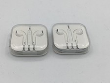 2 pair OEM Genuine Apple Earpods Wired Earbuds 3.5mm Jack w/Mic For iPhone