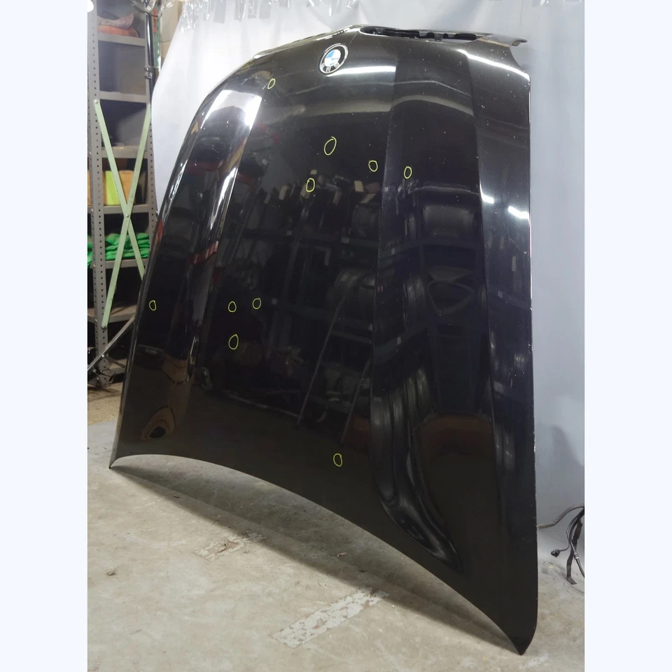 Capô painel capô preto safira danificado 2007-2014 BMW E70 X5 E71 X6 FABRICANTE DE EQUIPAMENTO ORIGINAL - Imagem 4 de 4
