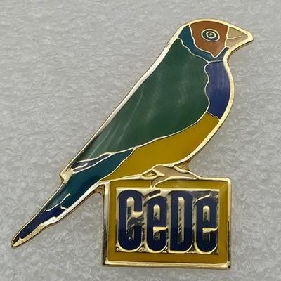 Pin s CEBE-Brille und Sportgeräte-Vogel-Kostenloser Versand-P1Q3
