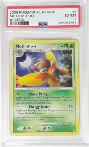 Mothim graded PSA 6 for sale on eBay
