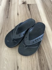 Crocs Baya II Flip Flops Featuring Jibbitz Holes On Straps Size 7