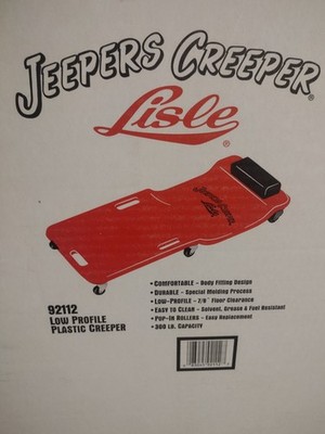 New In Box Lisle Plastic Jeepers Creeper Low Profile With A Head Rest
