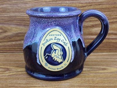 Another Broken Egg Cafe Coffee Mug Cup Delray Beach Florida Deneen Pottery FL 