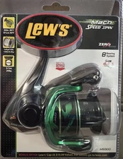 Lews Mach Speed Spin Spinning Reel 8BB 6.2:1 120yd/6lb