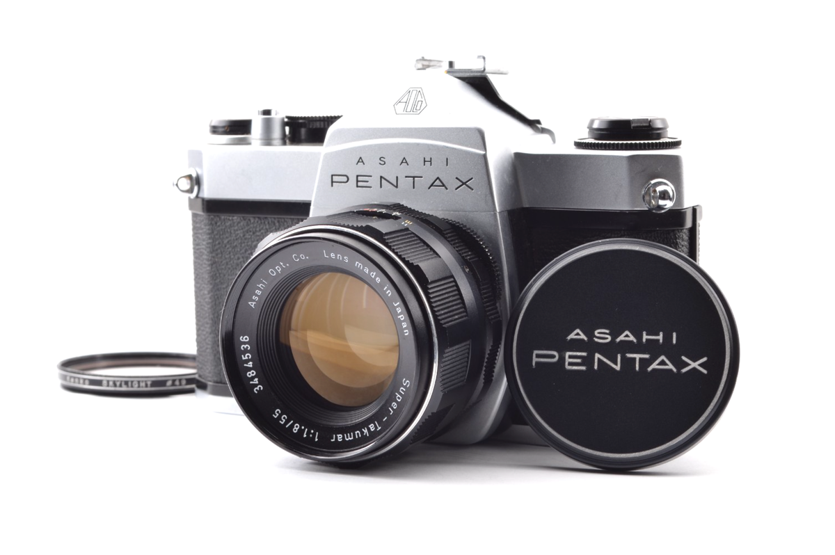 ピッピ　Pentax SL+Super Takumar 55mm f1.8 Top Mint】PENTAX SL + PENTAX Super Takumar 55mm f/1.8 for M42 From