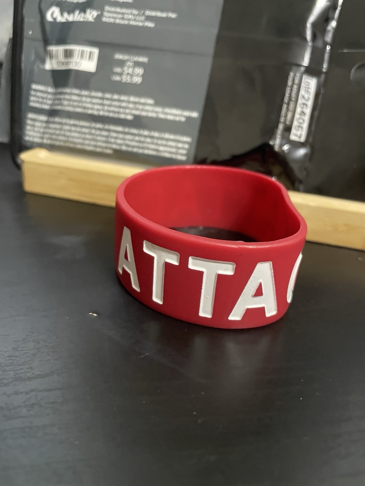 ATTACK ATTACK Band Bracelet 2000s Emo Screamo Met… - image 1