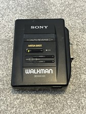 Sony Walkman WM-2055 Vintage Cassette Player With Mega Bass - New Belt