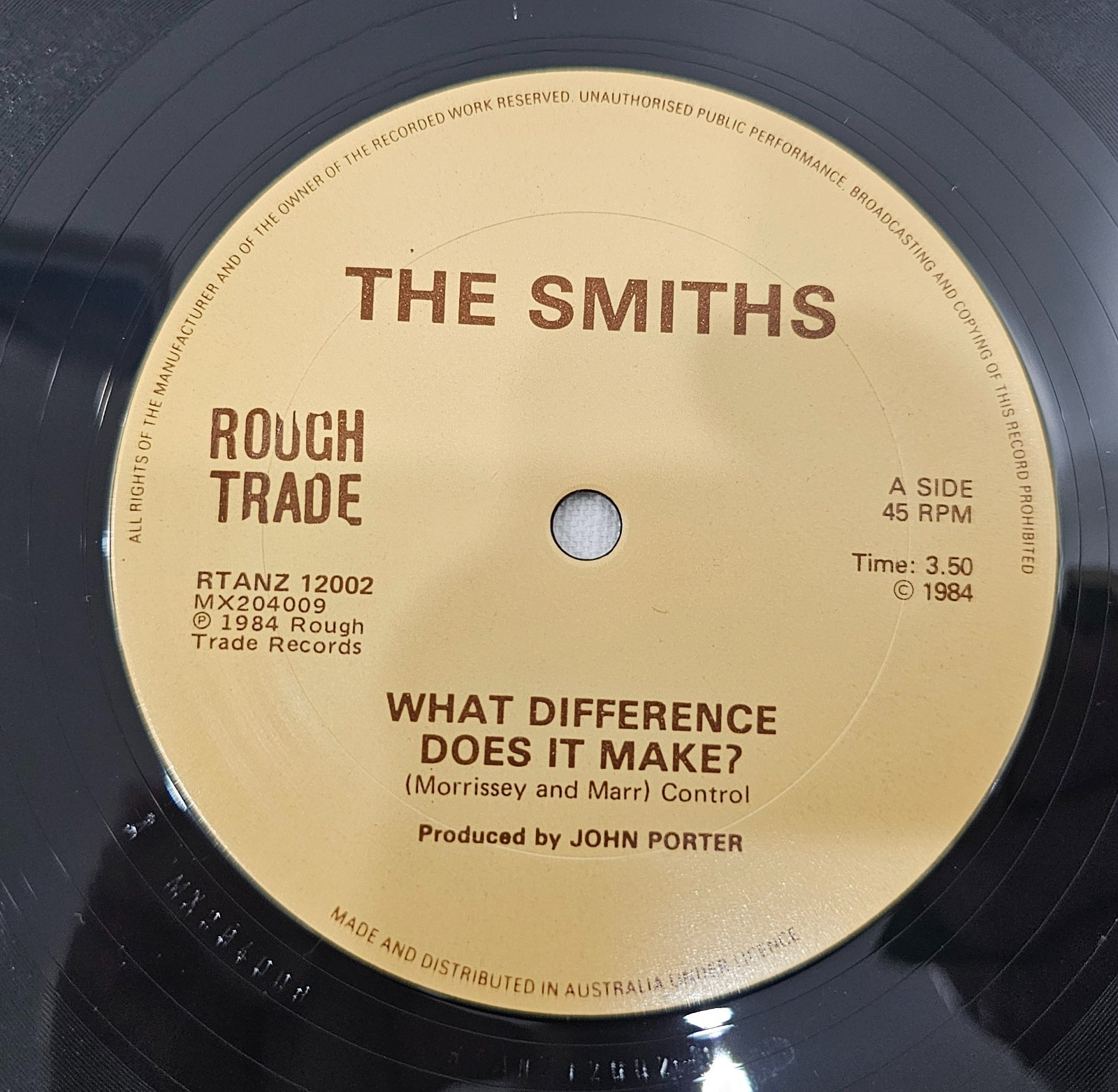 Smith Create THE SMITHS / WHAT DIFFERENCE DOES IT MAKE / 12