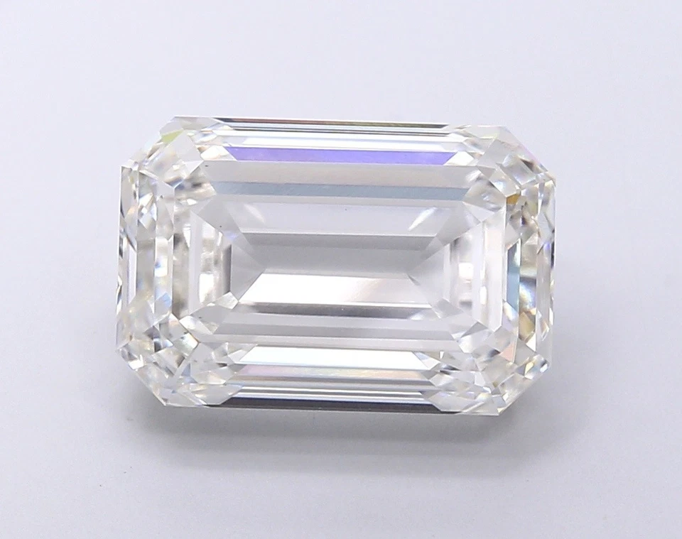 12.03 Emerald Lab Grown Diamond For Engagement Ring IGI Certified G VS1 - Image 3 of 4