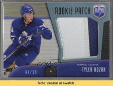 2009 Upper Deck Be a Player Rookie Jersey 7/15 Tyler Bozak #RJ-BO Patch READ 0af