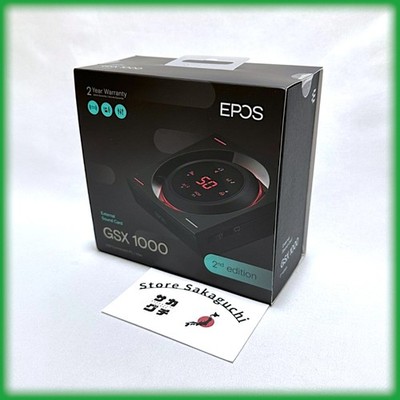 EPOS GSX 1000 2nd Edition Gaming PC Audio Verstärker 1001150 Schwarz