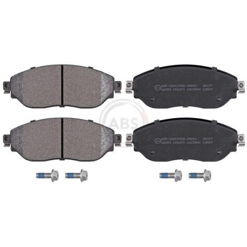 Plaquettes de frein A.B.S. 35077 pour rénover le freinage auto