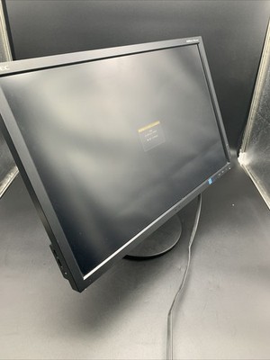 NEC MultiSync EA244WMi Rotatable Monitor Black 24'' With  Power Supply  Cable