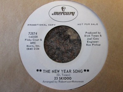 23 Skidoo (2) - The New Year Song / Courtesy, 7'', (Vinyl)