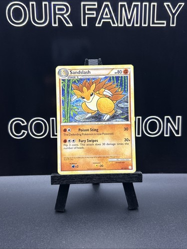Sandslash 29/123 HeartGold SoulSilver Non Holo 2010 Pokemon Card