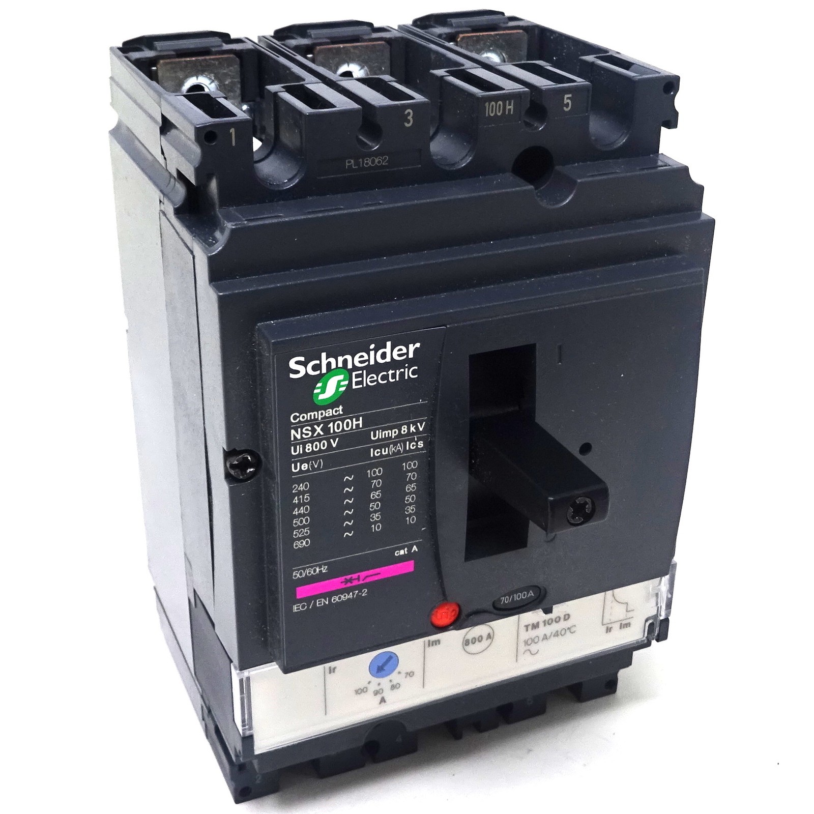 3P Circuit Breaker LV429670 Schneider 100A