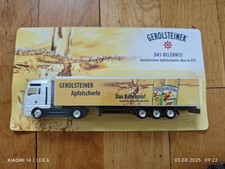 Modell LKW Bier Truck Bierlaster MAN Gerolsteiner Apfelschorle  