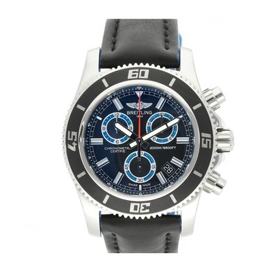 BREITLING SUPER CHRONOGRAPH M2000 46MM REF. A73310AB/BB74 EDELSTAHL 2016 FULL...