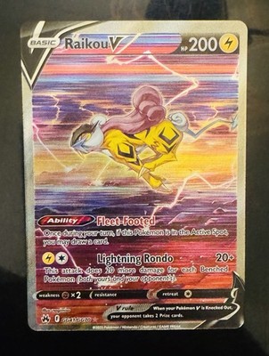 Raikou v Crown Zenith Galarian Gallery Holo Ultra Rare Card GG41/GG70