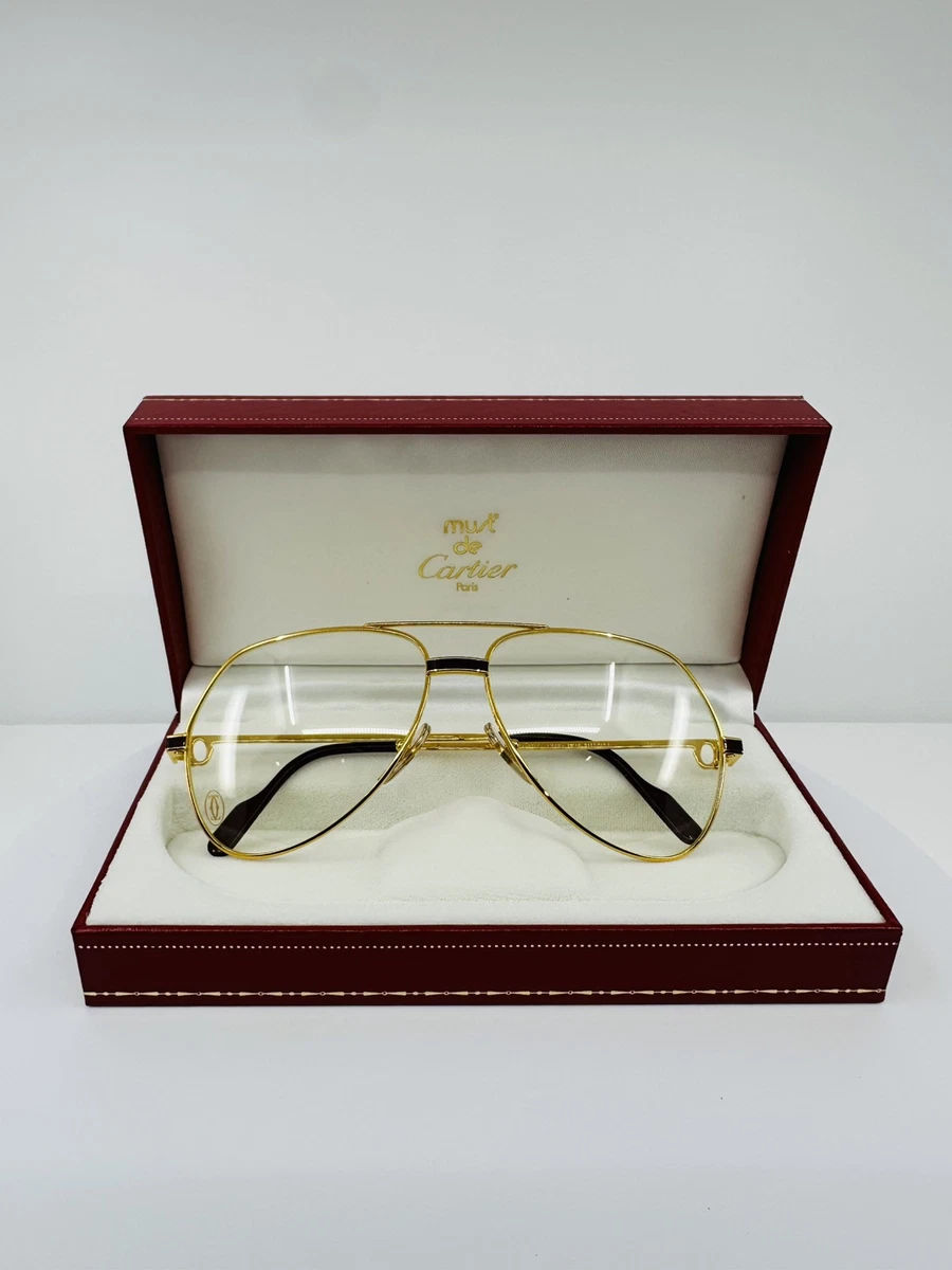 o.hさん専用 cartier archive ツーポイント アビエーター Cartier Pilot Vintage Sunglasses for sale | eBay