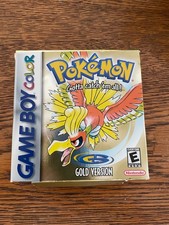 Pokemon Gold Version Nintendo Gameboy CiB Manual Complete In Box Color GBC GBA