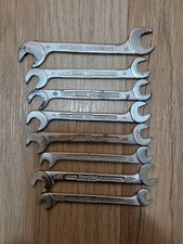 Hazet 330 set of small double open wrenches vintage
