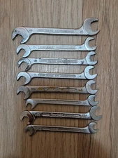 Hazet 330 set of small double open wrenches vintage