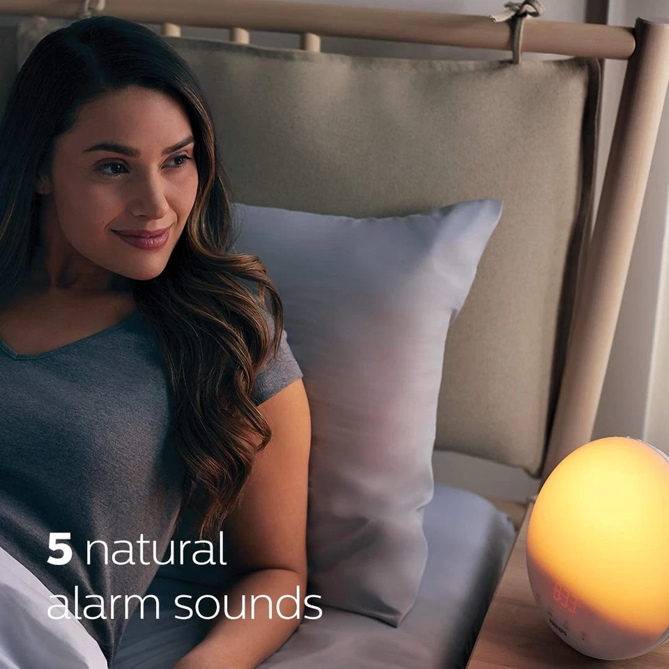 Wake-up Light, Colored Sunrise and Sunset Simulation, 5 Natural Sounds, FM Ra... - Image 3 of 4
